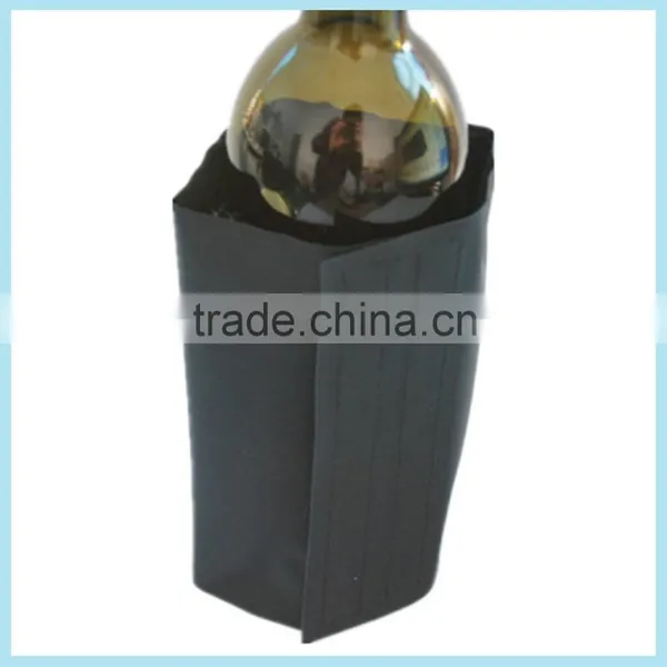 High Quality Neoprene Wine Bottle Cooler Wine Freezer Bag With Drawstring photo-3