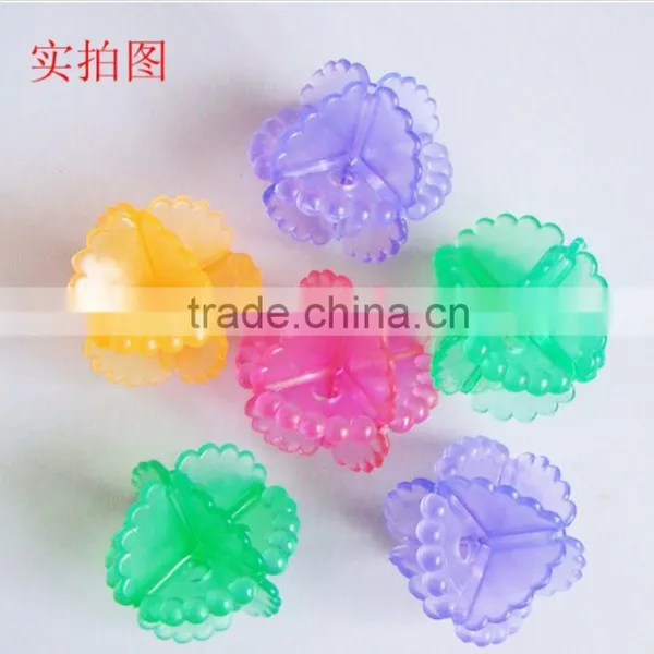 J213 Crystal Plastic Protective Ball Washing Laundry Ball photo-5