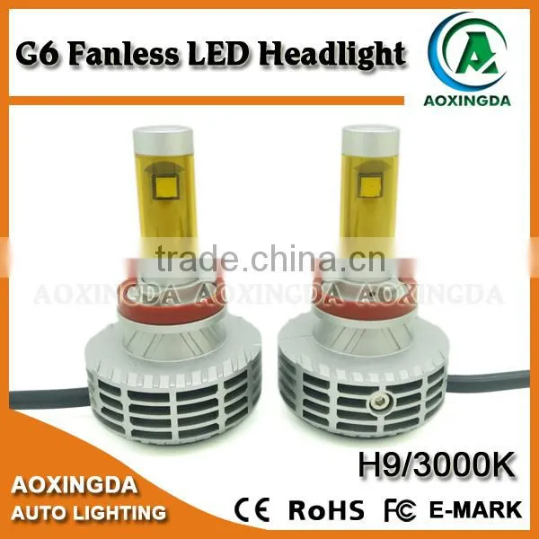 2016 Hotsale 6000LM All in One LED Headlight Kit H9 photo-2