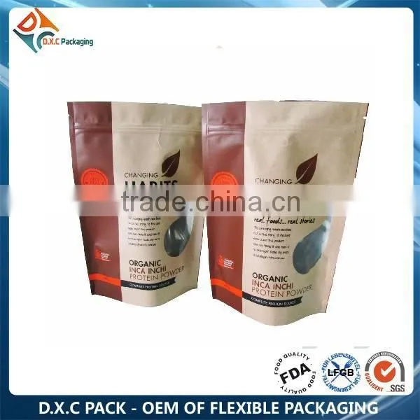 Manufacture Food Grade Kraft Bags With Window photo-5