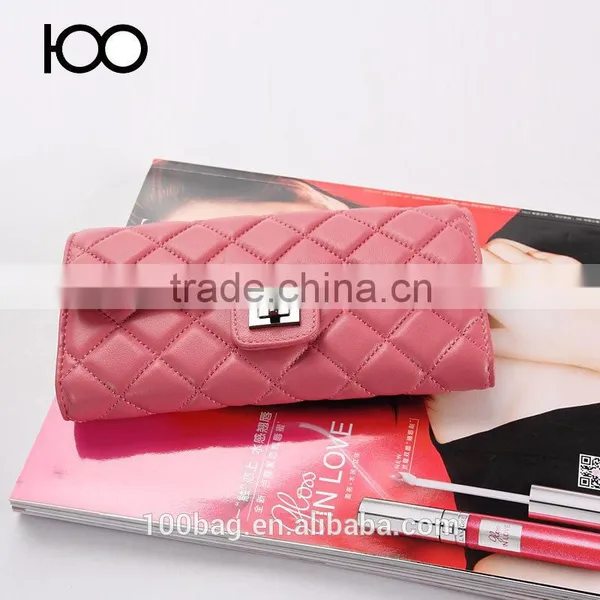 Original Design First Layer Sheepskin Wallet Custom New Arrival Ladies Purse, Money Bag Woman Wallet, Lady Wallet