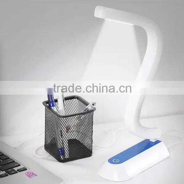 Long-lasted USB Power S-shape LED Dimmer Durable Desk Lamp photo-3