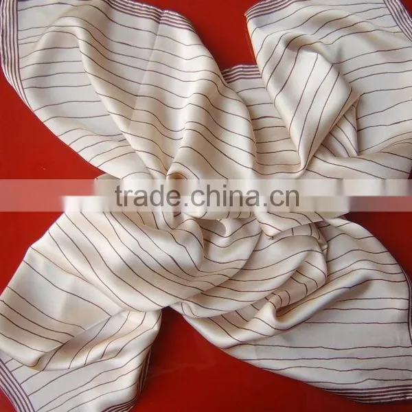 Silk Scarf, Silk Printed Satin Scarf, Silk Fashion Scarf,silk Charmeuse Scarf