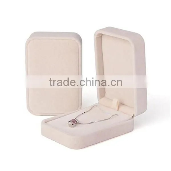 Custom Flock Jewelry Boxes Pendant Box photo-4
