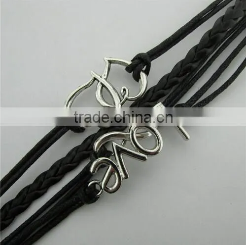 HOT Selling Wholesale DIY Bracelet Infinity Love Bracelet/ photo-4