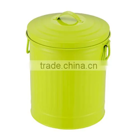 Kitchen Compost Bin Green Container Countertop Waste Recycle Food Container Bin for Storage photo-3
