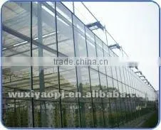 CLEAR GLASS PARTITION WALL