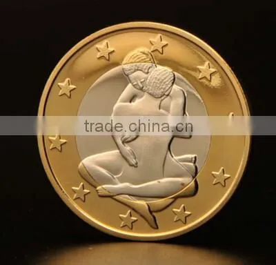 Coins Colorful Sex Girl Gold Coin photo-2