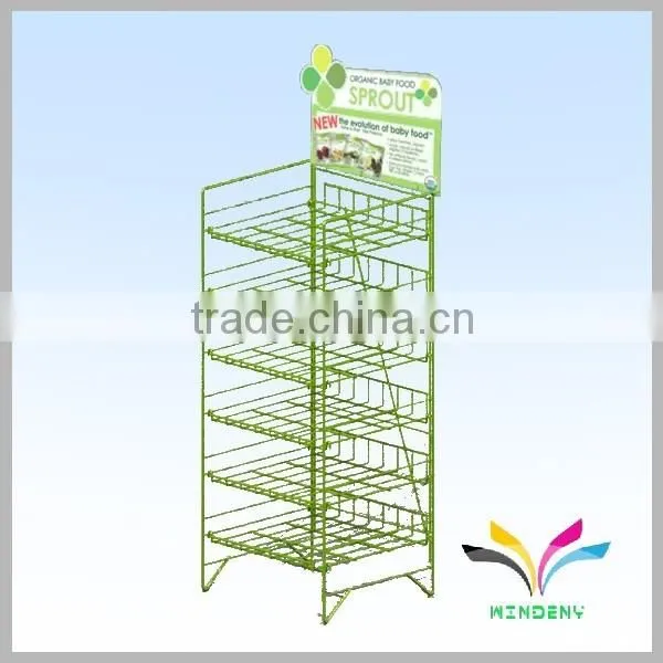 Hot Sale Custom Fashion Free Standing Metal Display Stand for Mobile Accessories photo-3