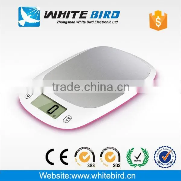 Slim Stainless Steel Platform Electronic Digital Kitchen Scale Quality Choice photo-2