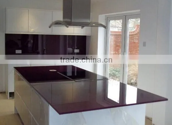High Quality Tempered Glass Worktops Countertops EN12150, AS/NZS 2208:1996, BS6206