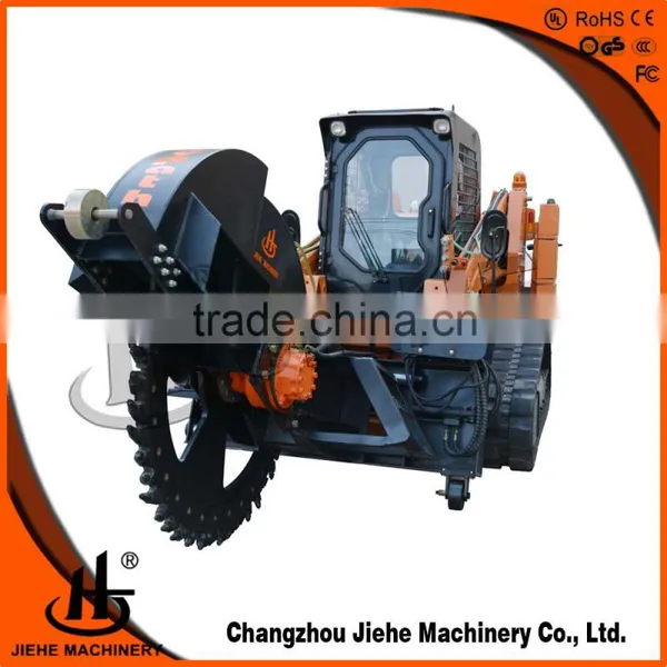 High Pressure and Flow Industrial Disc Trencher for Laying Fiber Optic Cable,microduct,for Fiber Cabling Solution(JHK-600)