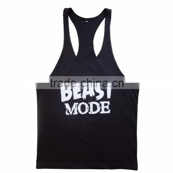Gym Singlet / Stringer / Gym Singlet / Gym Tank Tops/, Custom T & Y Back.. photo-2
