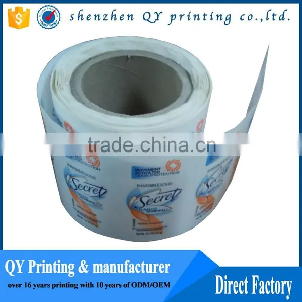 Full Color Printing Paper Roll Sticker.glossy Laminated Paper Labels photo-2