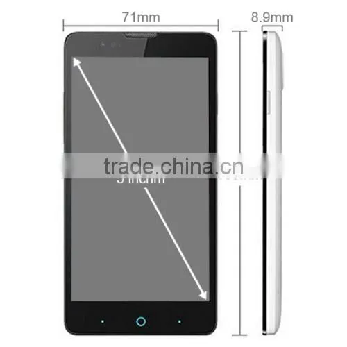 Original ZTE V5S / N918St 8GB 5 Inch Capacitive Screen Android OS 4.4 Smart Phone photo-3