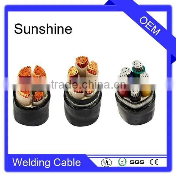 Silicone Rubber Welding Cable Silicone Rubber Coated Triplex /multi Core Cable photo-6