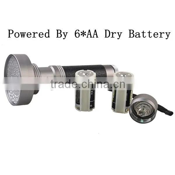 3W Professional Semen Detection 100 UV LED Flashlight photo-3