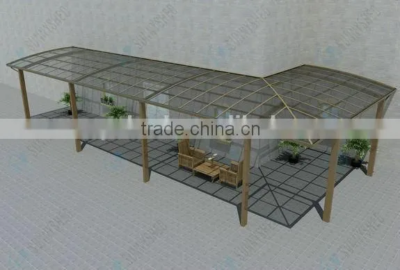 Weather Resistance Awning for Sale Electric Aluminum Roof Canopy Awning Outdoor Pergola photo-3