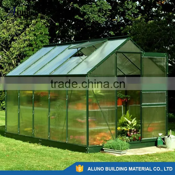 Aluminum Frame Greenhouse Glass Greenhouse Prefabricated Garden Greenhouses Greenhouse Design photo-6