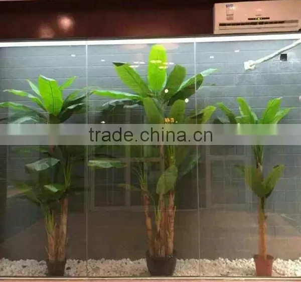 Showcase Display Artificial Banana Tree For Shop Plant Projects