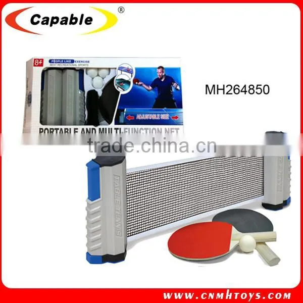hot sale for kids indoor &outdoor mini table portable tennis nets