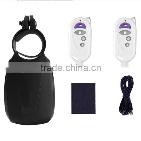 Keychain Burglar Electronic Bicycle Alarm Lock, Electric Bike Alarm Lock
