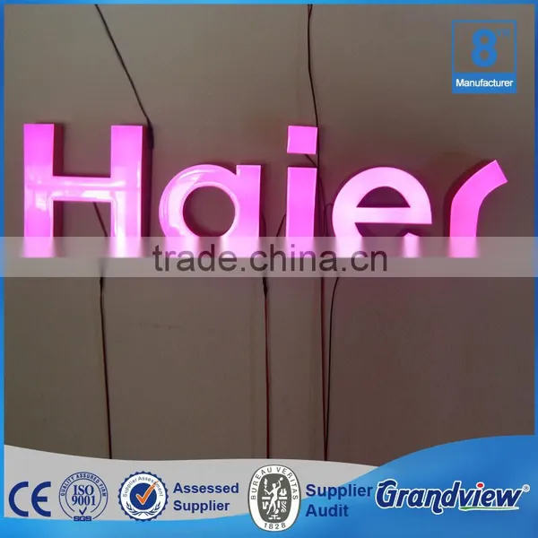 Frontlit High Bright Epoxy Resin Outside Sign Letter photo-3
