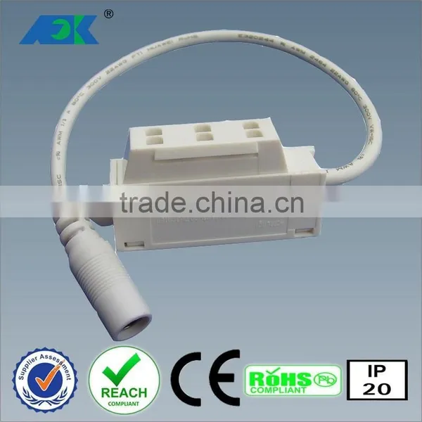 Aluminium Hanger Rod Led Auto Light for Wardrobe With Battery Supply Fongkit AMP Led Strip 3 Way Junction Boxes photo-5