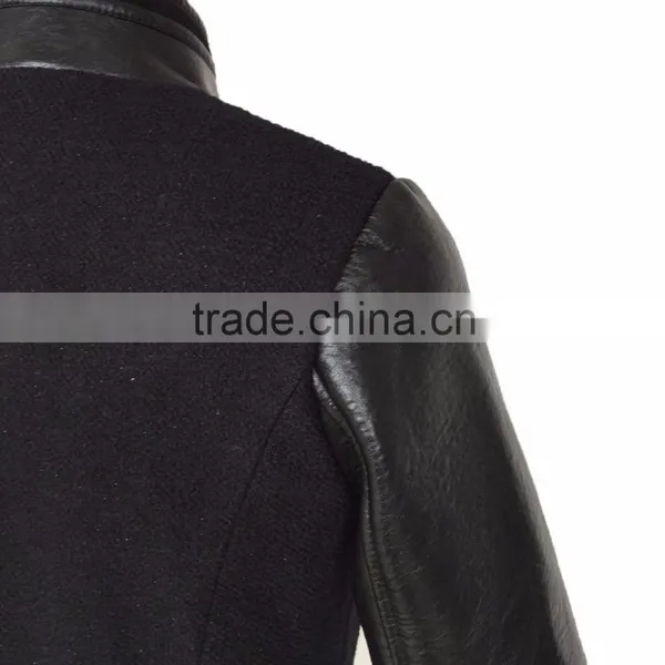 Winter Clothing Black Faux Fur Women Long Coat photo-4