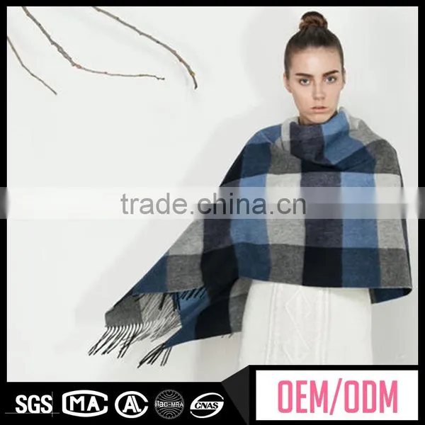 Factory Directly Striped Scarf, Plain Twill 100% Wool Scarf, New Fashion Designed Scarf photo-2