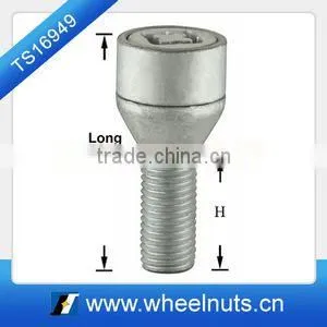 Plastic Cap 360 Degree Revolving Sleeve Wheel Lock Bolts photo-6