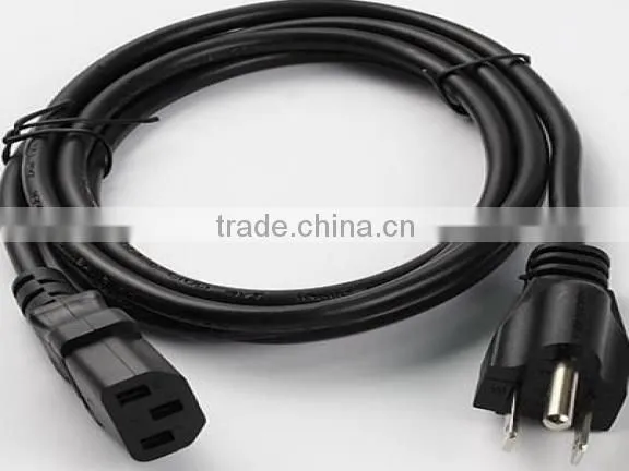 UL Approval Female Power Cord Ends With ul Plug