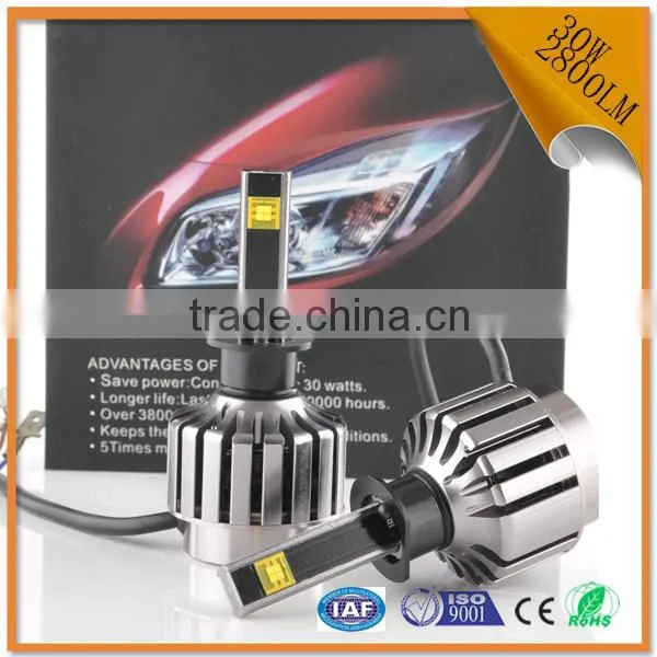 2016 Brand - New 30W 2800LM DC12V Led Headlight Conversion Kit h1 photo-6