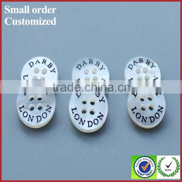 Shell Button Making Machine Blue Natural Pearl Shank Button for Clothing photo-4