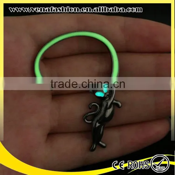 1pc Order Support Cat Glow in the Dark Girls Small Earrings photo-6