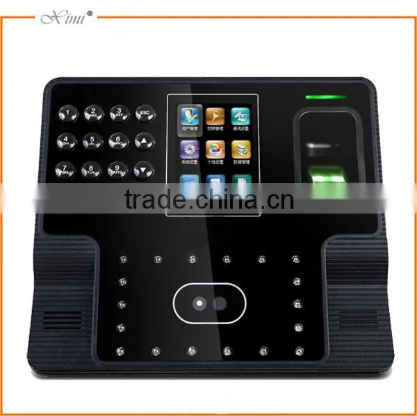4.3'' TFT Touch Screen Infrared Camera TCP/IP Communication Iface102 Wall Time Clock Face and Fingerprint Reader Time Attendance photo-2