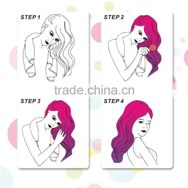 How to Make Hair Chalk Beauty Product Temporary Hair Dye Christmas Party OEM One Step Hair Color photo-4