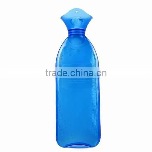 Hot BS Standard PVC Hot Water Bottle With Orange Fleece Cover photo-4
