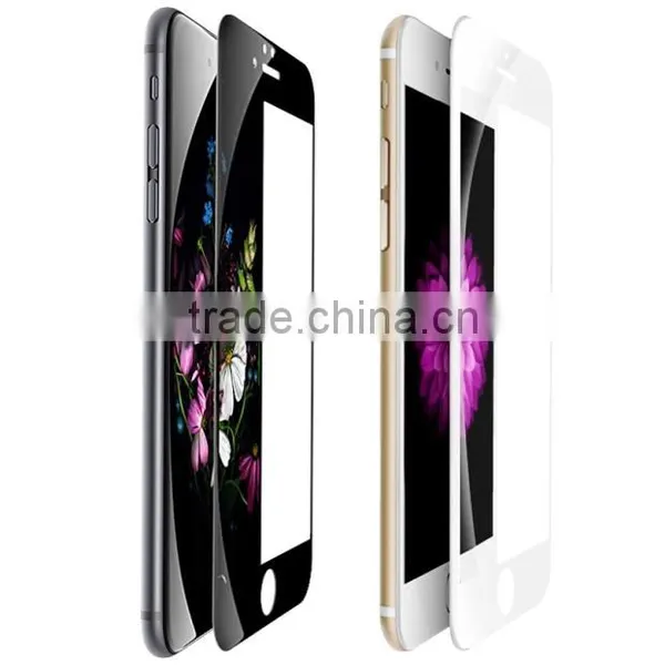 China Fahion New Premium Mobile Accesorios Celular 0.33mm AGC Colorful Silk Printing Tempered Glass Scren Protector photo-4