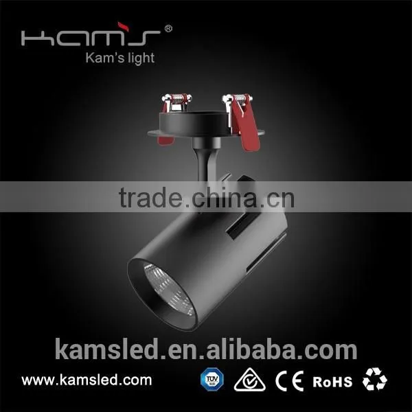 Factory Price 3 Years Warranty White Fin Indoor Lighting 30W COB LED Track Lights photo-6