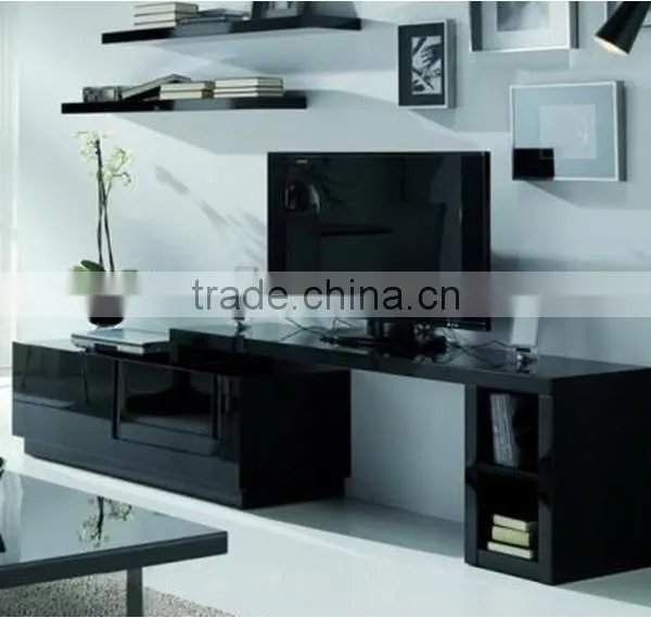 TV-3001 Modern MDF TV Stand With High Gloss photo-2