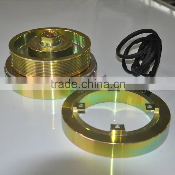 2015 Factory Sell Air Conditioning Compressor Clutch 184mm 10PK Groove DC24V 60W photo-3