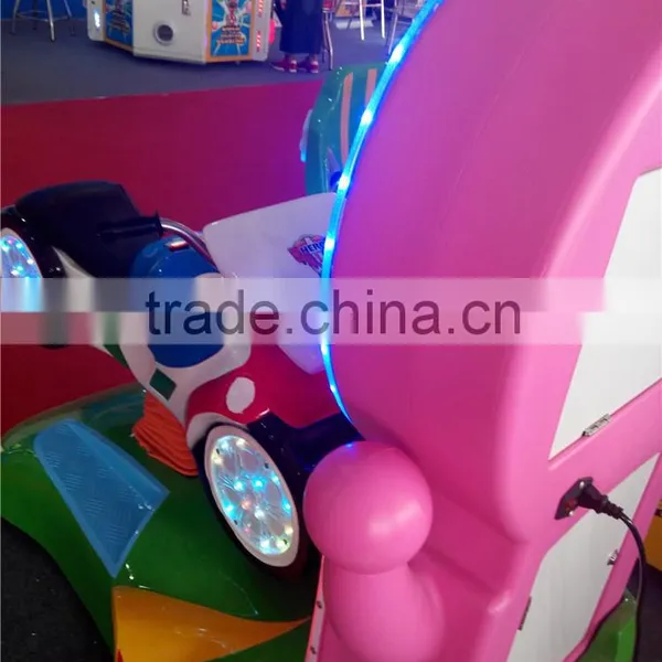 New Design 19 LCD Screen Fiberglass Moto or Horse Plastic Kiddie Ride Game Machine Kids Coin Operated Game Machine photo-2