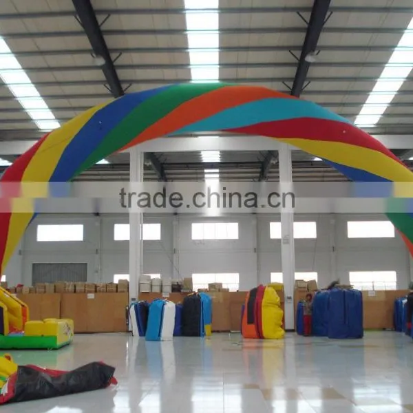 Selling Giant Advertising Inflatable Rainbow Arch for Activity photo-3