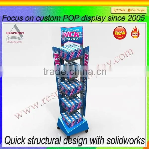 Supermarket 4 Sides Display Racks for Retail Sale Accessory Products photo-5