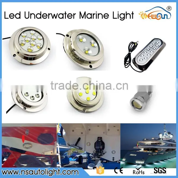 Sea Waterproof Marine Led Light 27w Led Underwater Fishing Light