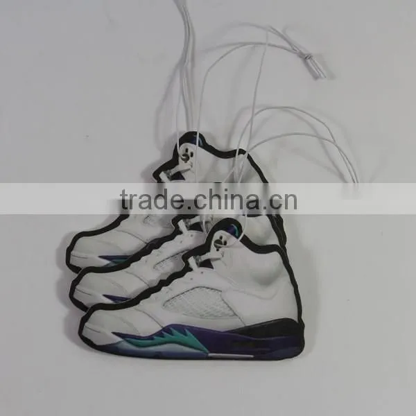 Guangzhou Manufacturer Shoes Shape Making Hanging Paper Car Air Freshener photo-5
