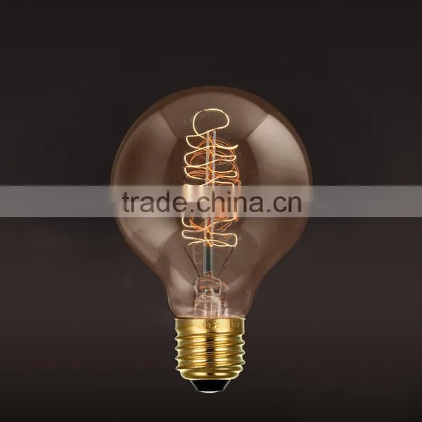 Vintage Edison Bulb G95 Size 120mm Diameter Antique Lighting Bulb Carbon Filament Edison Bulb photo-5