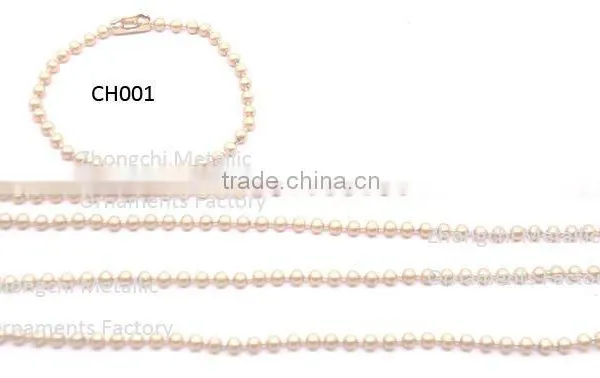 CH001 Golden Ball Chain