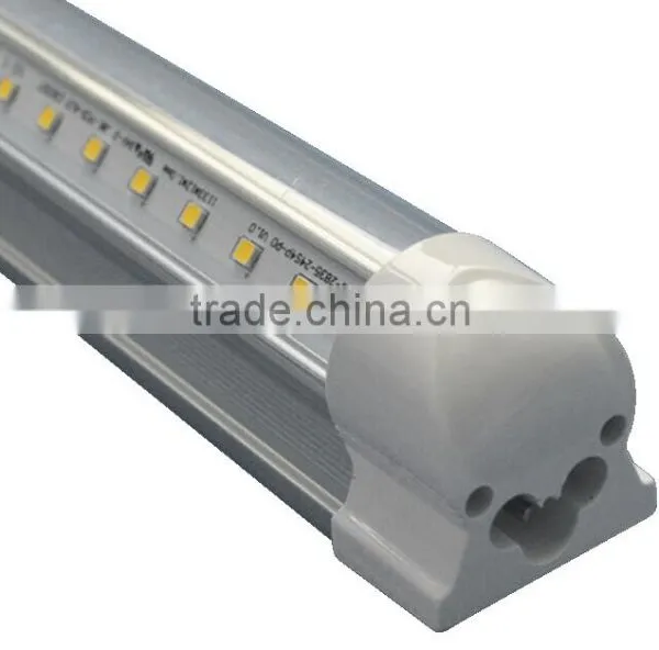 V Shape LED Cooler Lights 2ft Led Tube t8 Integrated Tube Light 18W AC100-240V Clear Cover With CE RoHS Listed t8 Led Tube photo-2